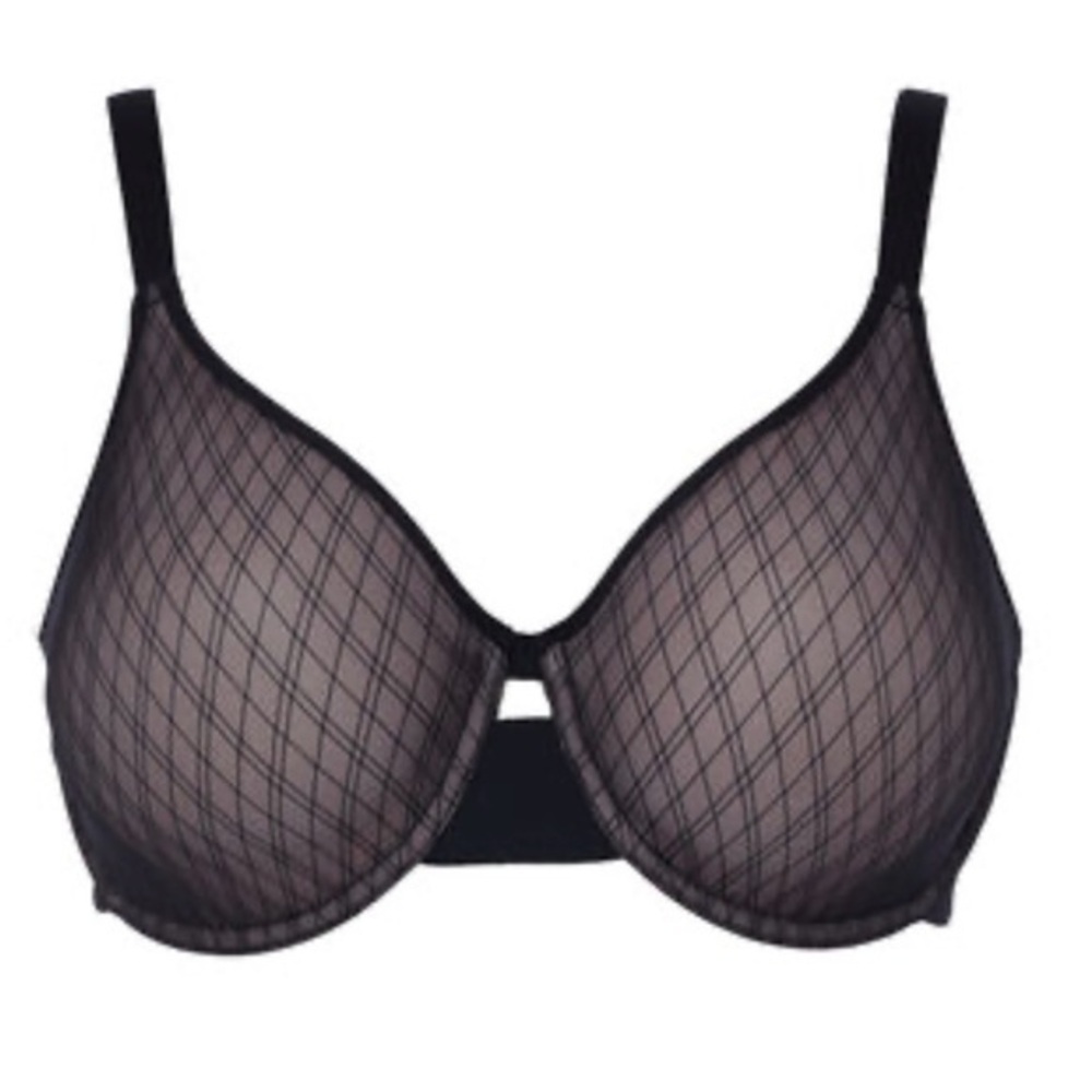 Chantelle Women’s Smooth Lines Bra Size 44DDD Black